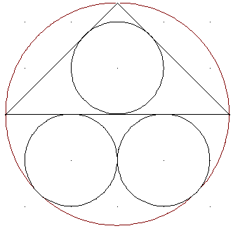 Abbildung: Kreise mit gleichen Radien