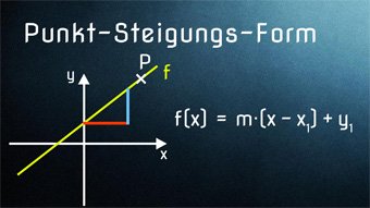 Gleichung einer linearen Funktion bestimmen