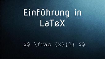 Was ist LaTeX? Vorteile von LaTeX. Einführung für Anfänger