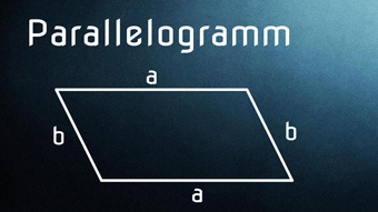 Parallelogramm - Formeln für Diagonalen