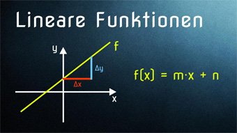 Lineare Funktion in Normalform - Funktionsgleichung