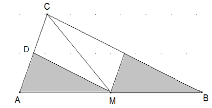 Abbildung: Lösung Zerlegung eines Dreiecks