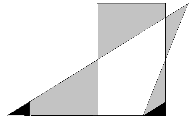 Abbildung: Lösung Dreieck zerlegen