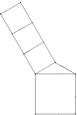 Abbildung: Flächengleiche Quadrate