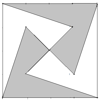 Abbildung: Lösung B - Geschlossener Polygonzug