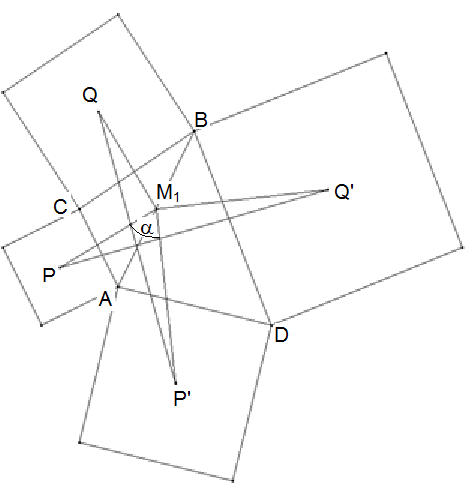 Abbildung: Lösung C - Konstruktionen ohne Lineal