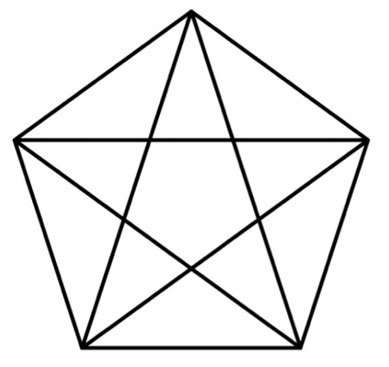 Dreiecke in Figur zählen