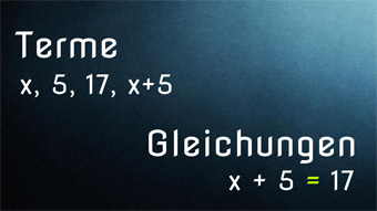 Lektion G12: Terme und Gleichungen