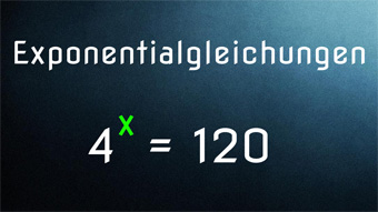 Lektion G30: Exponentialgleichungen