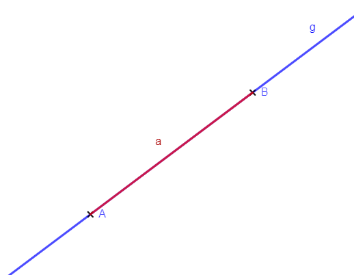 Geradenabschnitt (Geometrie)