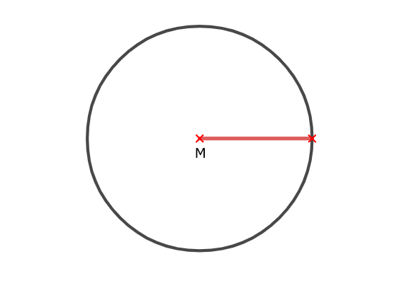 Radius am Kreis Animation