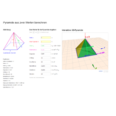 Pyramide berechnen