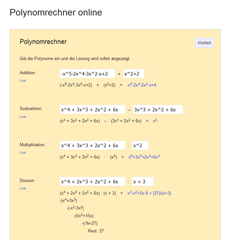 Polynomrechner