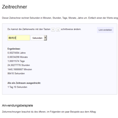 Zeitrechner