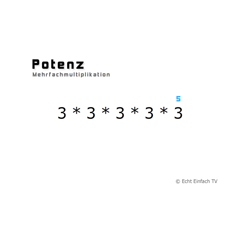 Potenzen (Animation) 