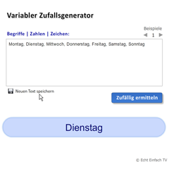 Zufallsgenerator (variabel)