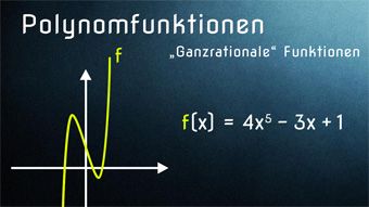 Polynomfunktionen - Nullstellen, Symmetrie