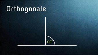 Was ist eine Orthogonale?