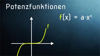 Potenzfunktionen: Symmetrie, Monotonie, Definitions-/Wertebereich