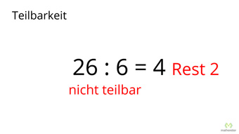 Teilbarkeit