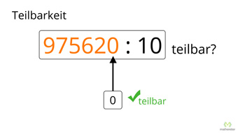 Teilbarkeit durch 10