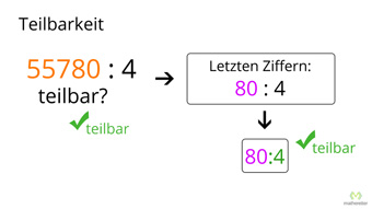 Teilbarkeit durch 4