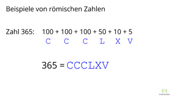 Romische Zahlen Beispiele Matheretter