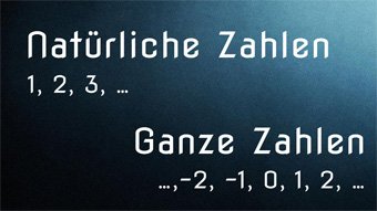 Natürliche und Ganze Zahlen